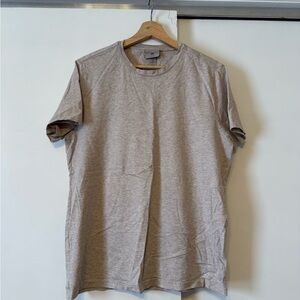 H&M Light Cream Short Sleeve Tee